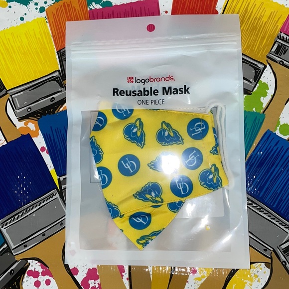 Logobrands Univ of Delaware Reusable Mask - Picture 1 of 2